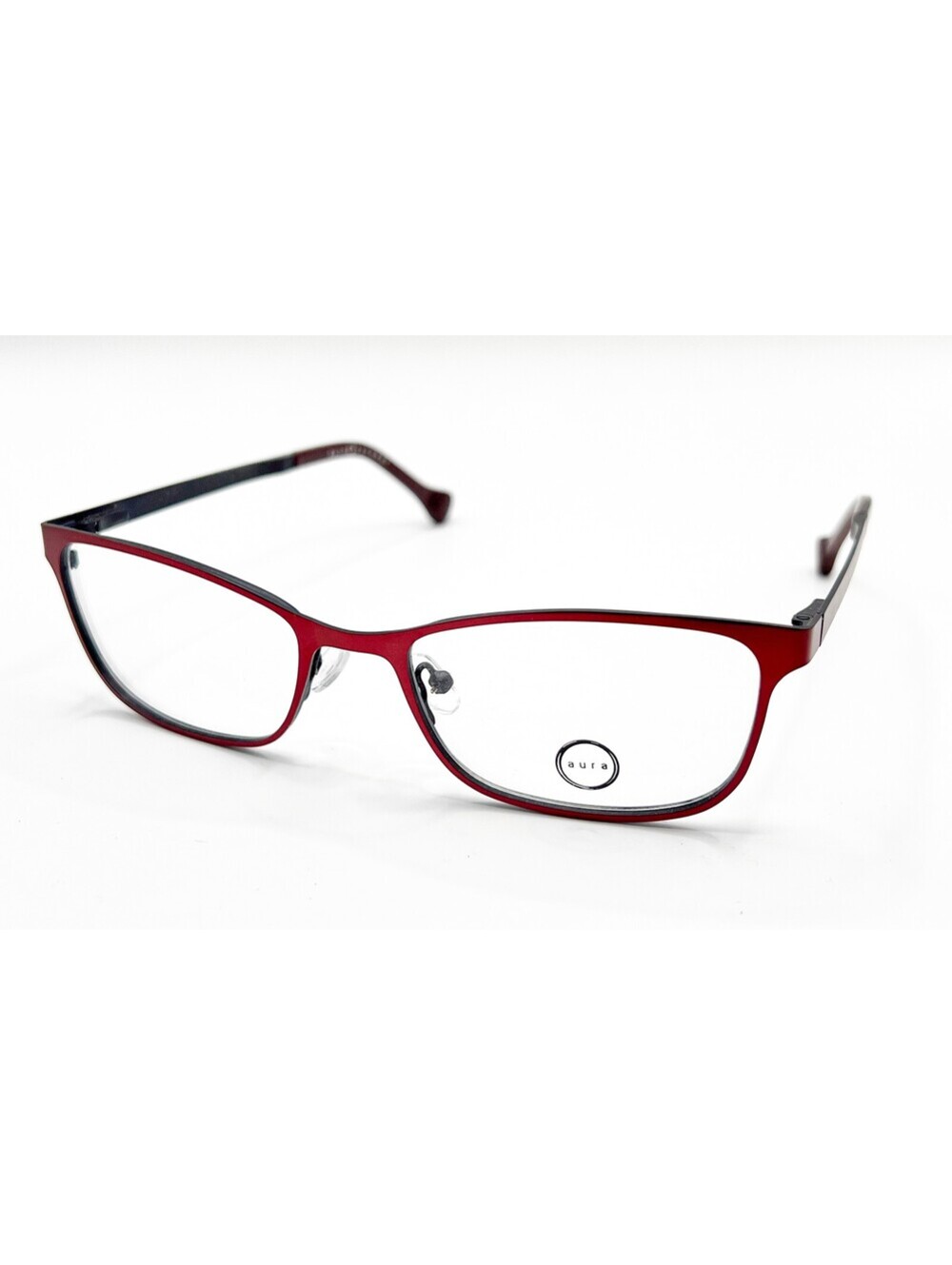 Aura Eyewear Carmen Red Authentic Eyeglasses 55-19-145